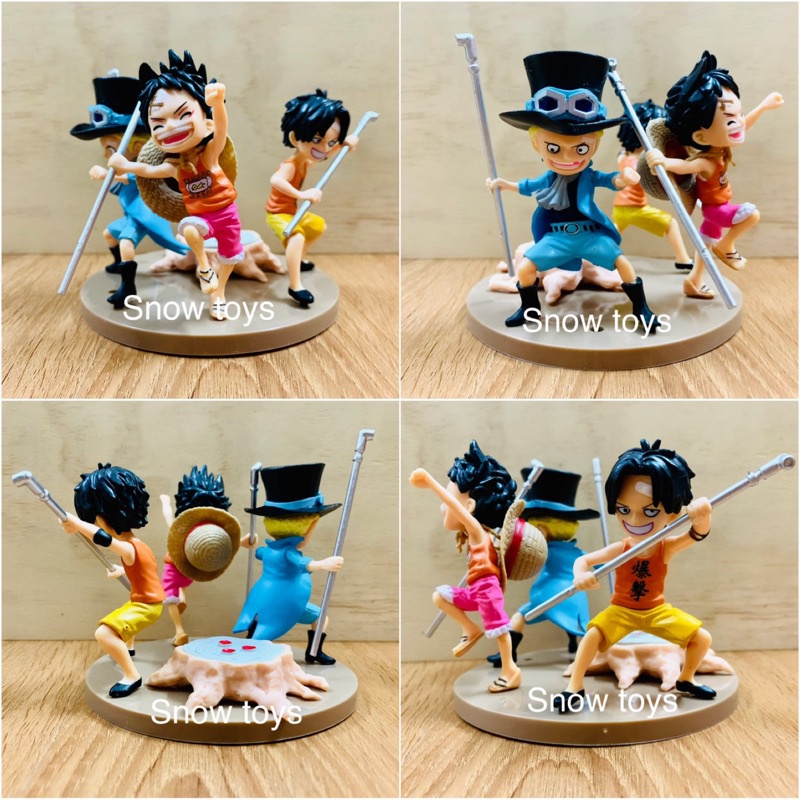 Mô hình One Piece - Set 3 anh em Sabo, Ace, Luffy hồi nhỏ - Trọn ...