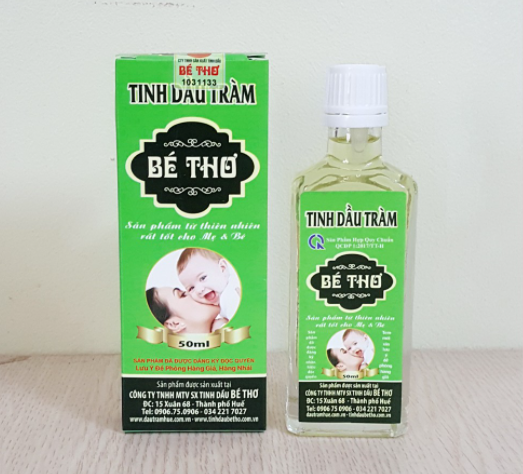 Tinh dầu tràm Bé Thơ 50ml