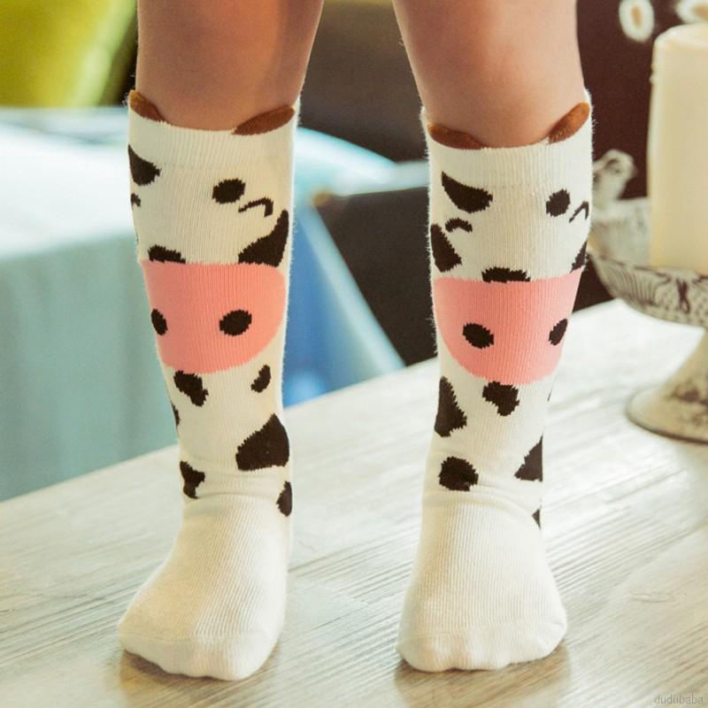 Vớ in hình động vật dành cho bé gái 0-6 tuổi
