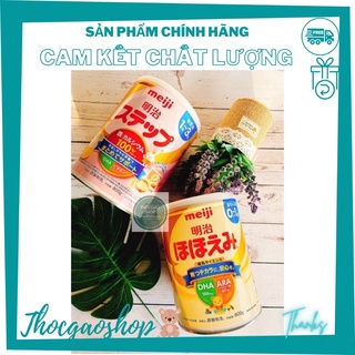 [MẪU MỚI] Sữa bột MEIJI nội địa Nhật lon 800gr đủ số 0(0-1y) và số 9 (1-3y)