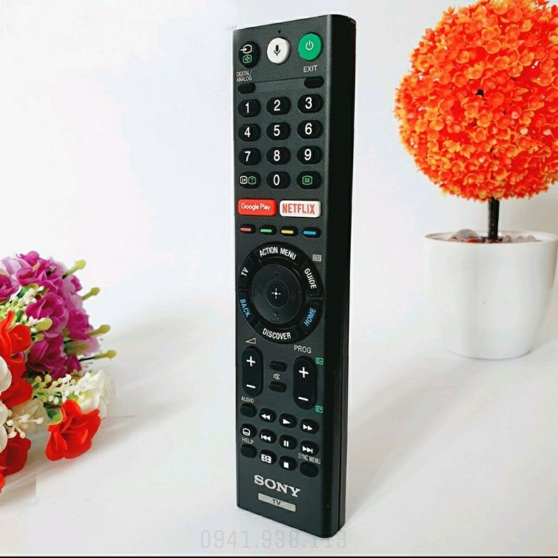 Điều khiển giọng nói tivi Sony, Remote Tv smart RMF-TX200P ( Hàng loại 1)
