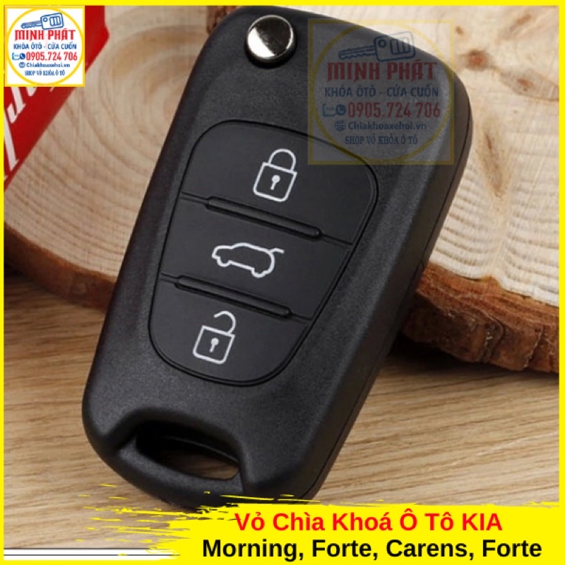 Vỏ Chìa khóa xe Kia Forte, Carens, Morning, Cerato