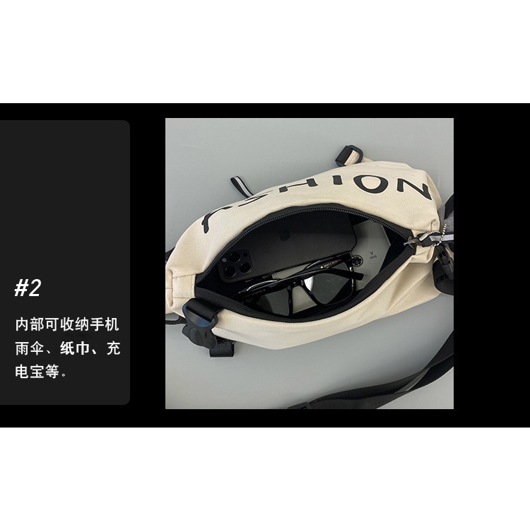 Túi đeo chéo ngực thiết kế đơn giản thời trang cá tính dành cho cặp đôi