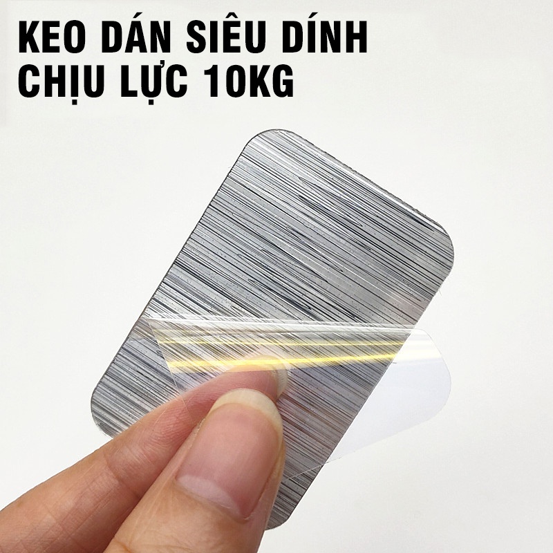 Móc dán tường phủ nano bạc móc dán tường siêu dính
