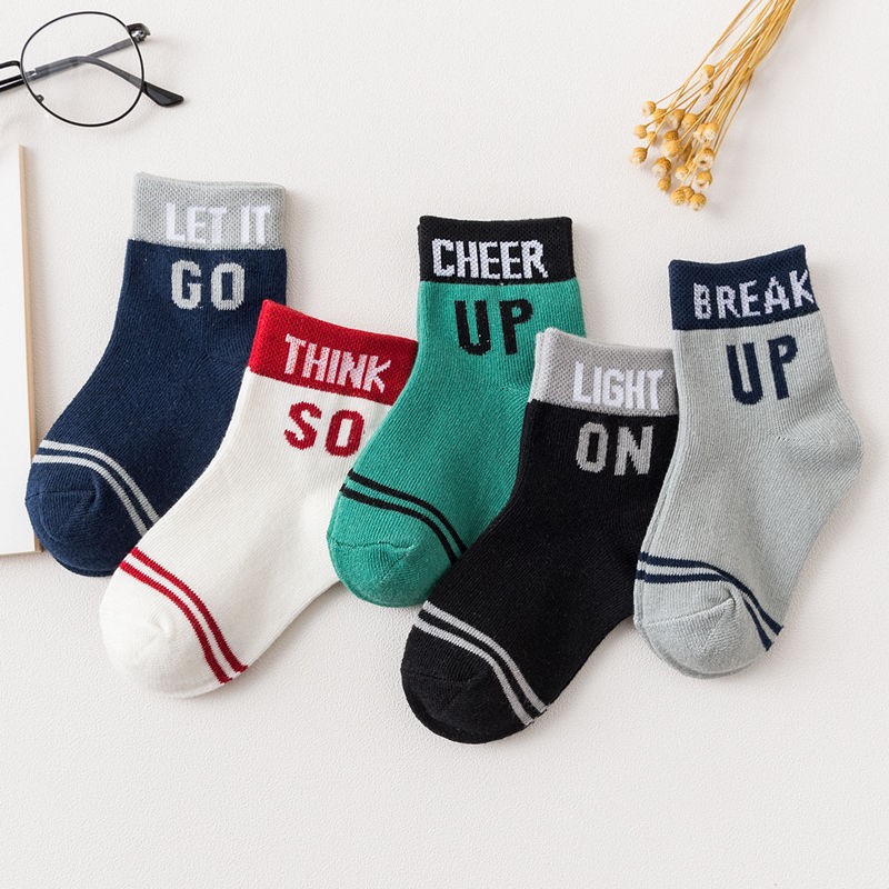 Set 5 Đôi vớ cổ cao Hàn quốc số 18-19-20