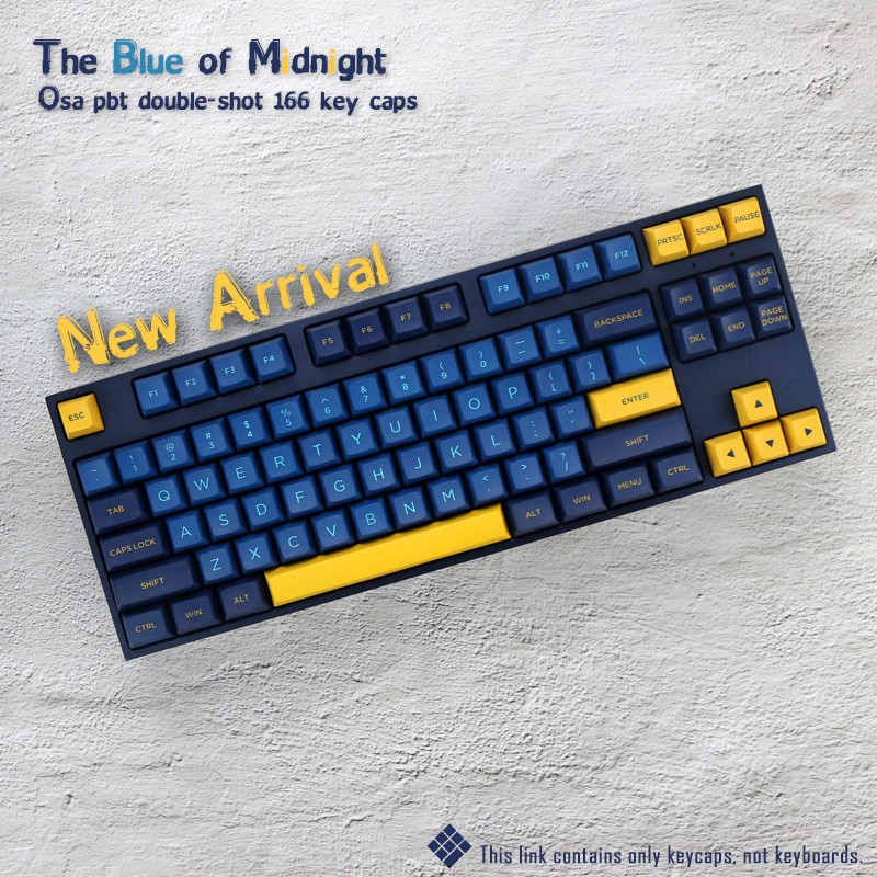 Set Keycap OSA Midnight 186