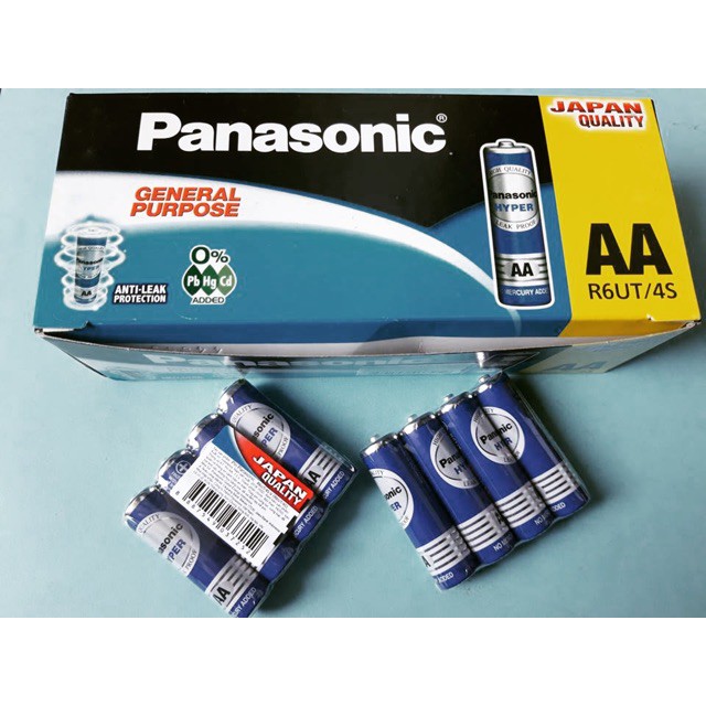 [ GIÁ RẺ ] Pin panasonic AA R6UT 1.5v Công Nghệ Nhật, 1 hộp 60 viên