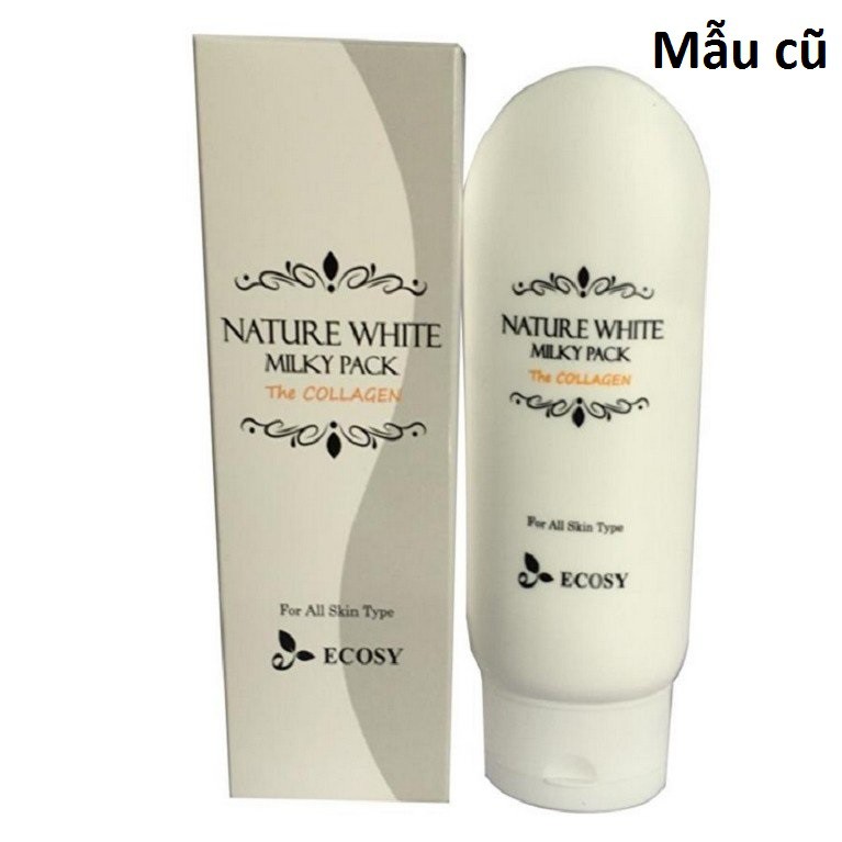 [Chính hãng] Kem dưỡng trắng da body Nature White Milky Pack The Collagen ECOSY (Mẫu mới)