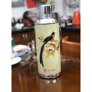 Phích đựng nước Rạng Đông 2 lít chất liệu sắt không rỉ RD 2035 S1 (Phích truyền thống 60 năm)