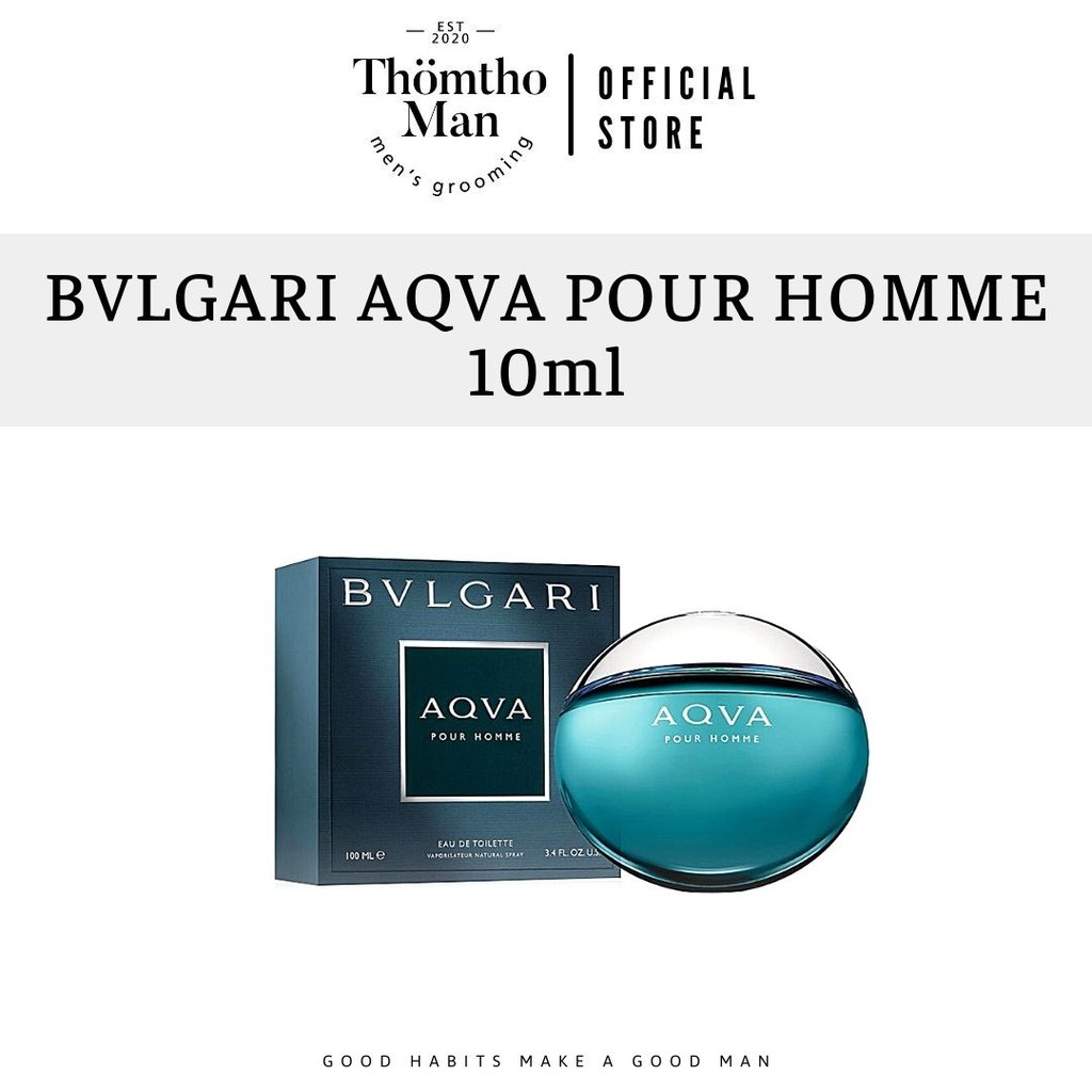 Nước hoa Bvlgari Aqva Pour Homme 10ml