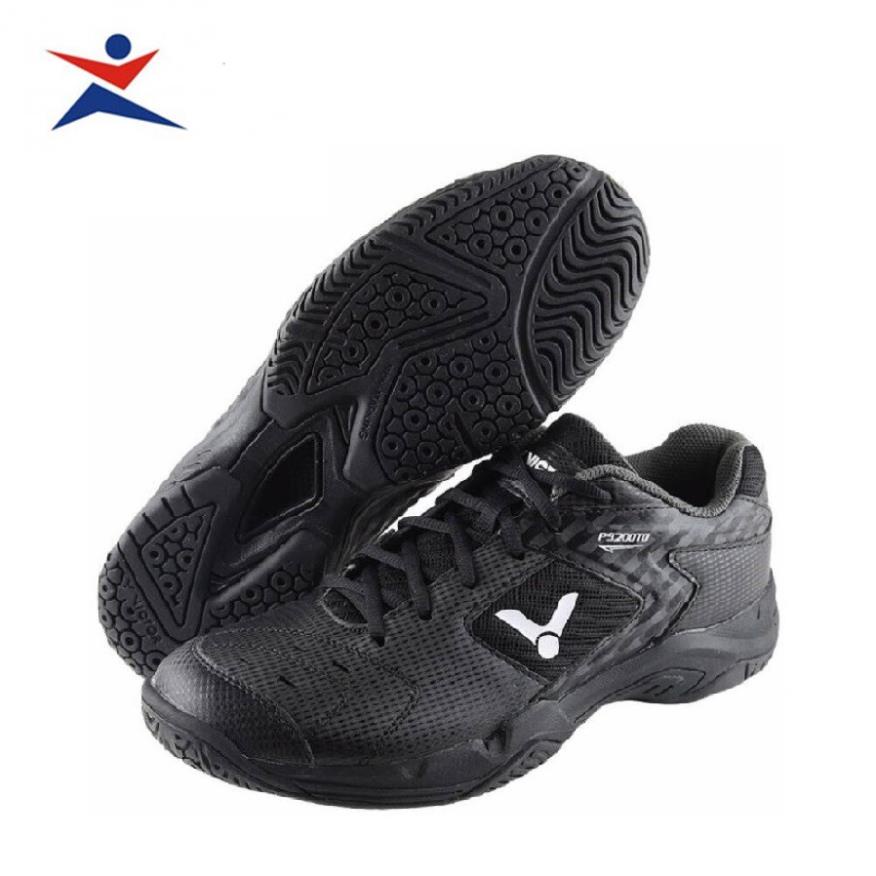 Giày cầu lông - Giày bóng chuyền Victor P9200 TP màu đen, hàng chính hãng, dành cho nam và nữ BH*& @