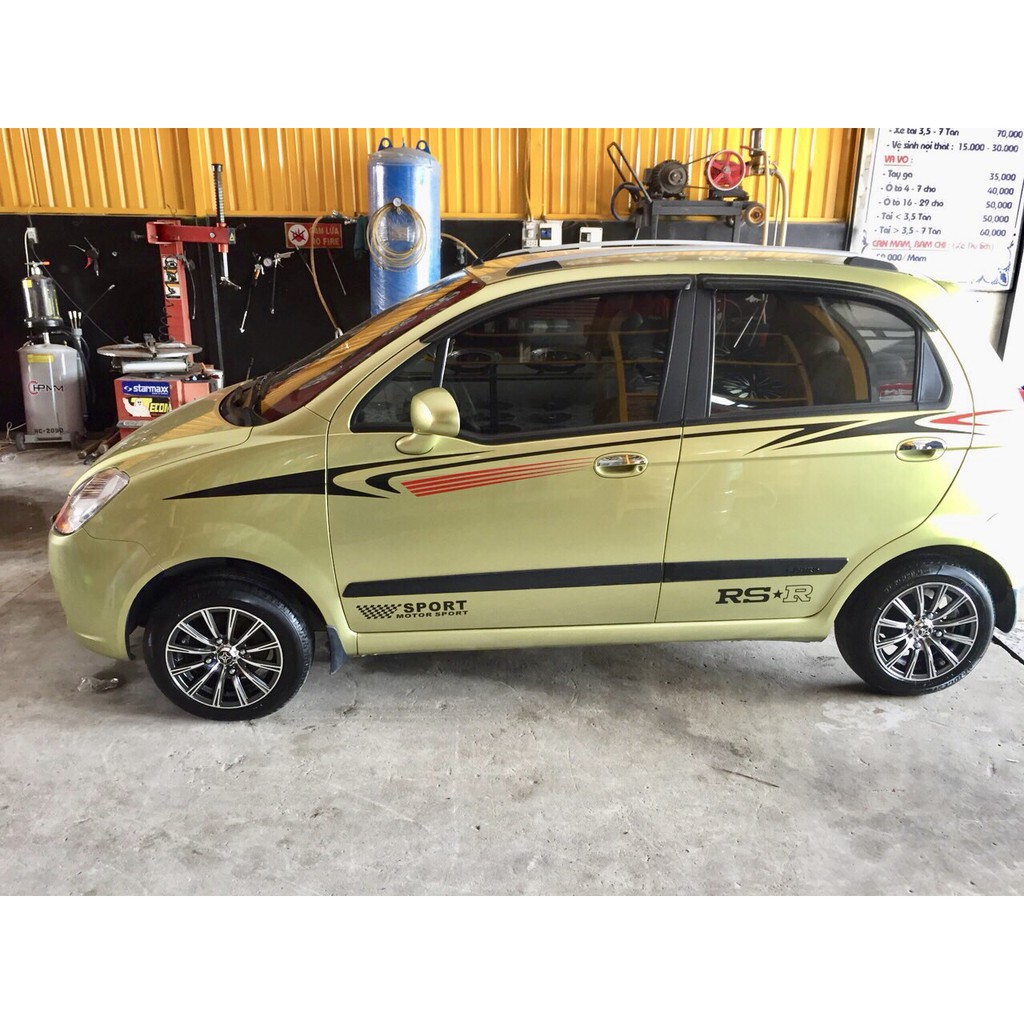 Lazang mâm vành đúc 13inch cho Chevrolet Spark, Daewoo Matiz giá tốt