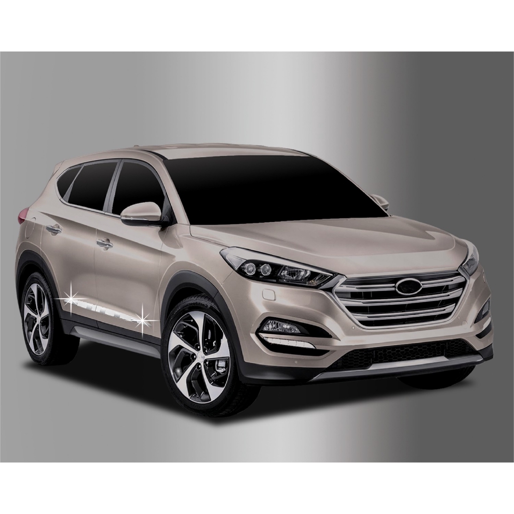 Nẹp sườn hông xe Hyundai Tucson 2016-2019 hàng Hàn Quốc