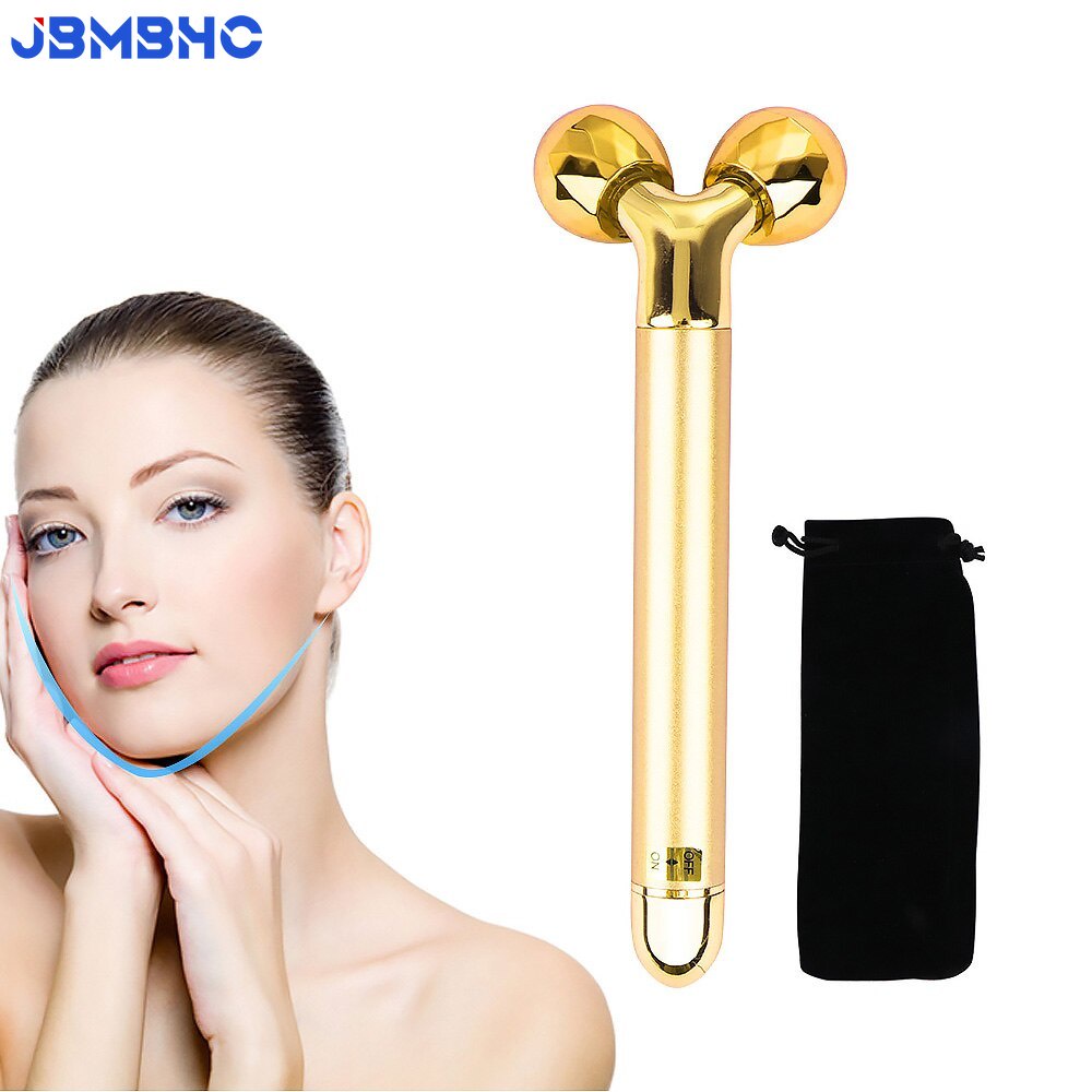 [Hàng mới về] Cây lăn lăn mát xa nâng cơ mặt chống nếp nhăn hiệu quả