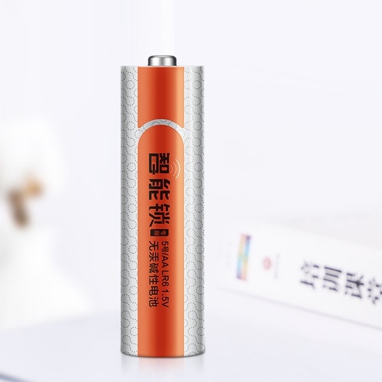 Vỉ 04 Viên Pin Tiểu, Pin AA 1.5V, Pin Khô Doublepow - Số Lượng Tính Theo Vỉ (Mỗi Vỉ Là 4 Viên Pin) (Màu Cam Đậm)