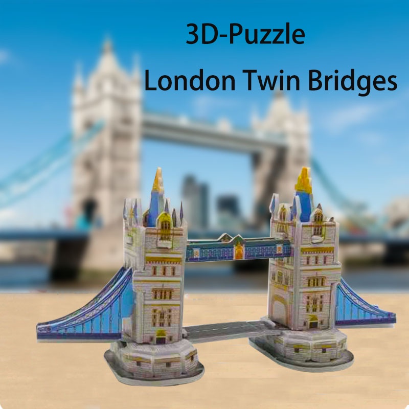 Bộ Đồ Chơi Xếp Hình 3D Giáo Dục Sớm Cho Bé Từ 4-16 Tuổi