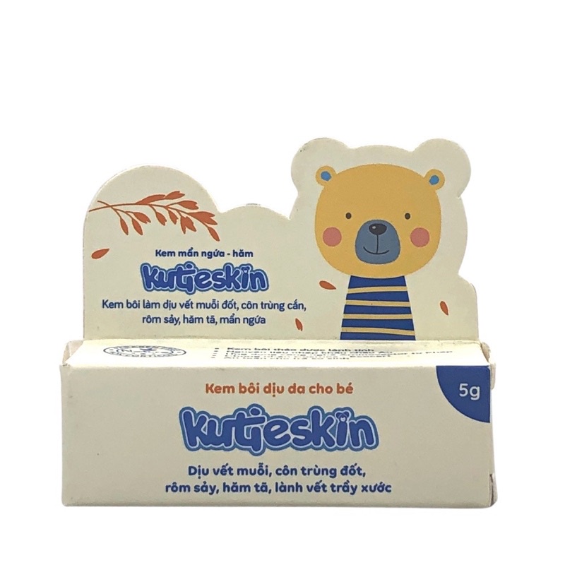 kem bôi dịu da kutieskin tube 5g