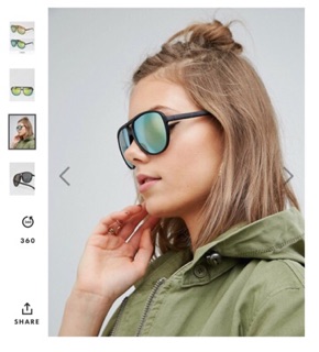 Kính Asos nhiều mẫu mới nhất