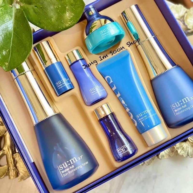 Set Dưỡng Cấp Nước Su:m37 Water-Full Special Set  Phiên Bản Giới Hạn Đặc Biệt Mới Nhất Tháng 10/2021