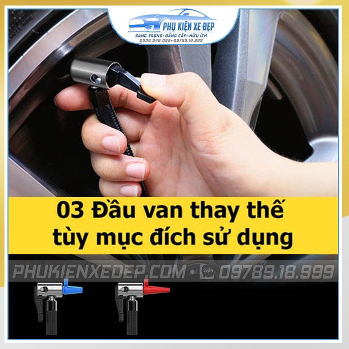 Bơm lốp xe ô tô ⚡FREESHIP⚡ hãng GoodYear GY-3302 HÀNG CHÍNH HÃNG BẢO HÀNH 1 năm