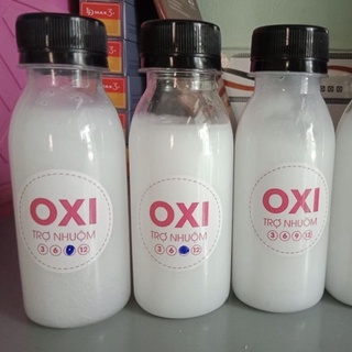 Oxy nhuộm tóc oxy túi / oxy chiết bạc hà