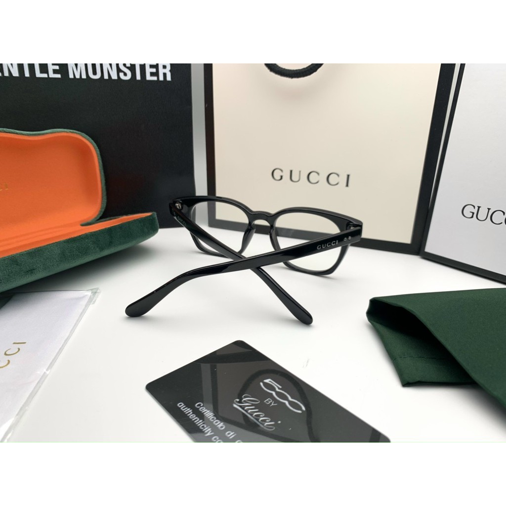 Gọng Kính Cận Thời Trang 𝔾𝕦𝕔𝕔𝕚 Sơn Tùng Mẫu 2021. Gọng Cận Thời Trang Nam Nữ Kèm Hộp Kính Và Khăn Lau Dáng Unisex