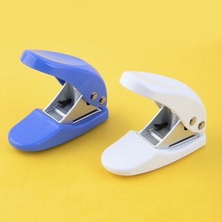 Dụng cụ bấm giấy một lỗ mini cầm tay sáng tạo có thể bấm 10 tờ giấy 80g