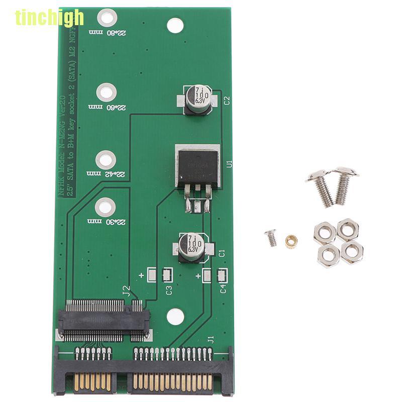 Bộ Chuyển Đổi Ngff (M2) Ssd Sang 2.5 Inch Sata M.2 Ngff Ssd Sang Sata3 Chuyên Dụng