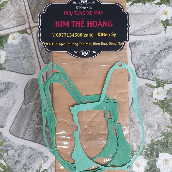 Gioăng nắp máy trái | Ron mâm lửa (lốc đề) Dream , Wave , Rs 100 , Future 1 ... CAO CẤP