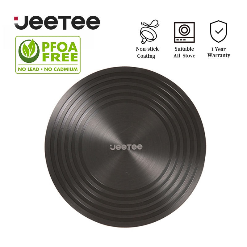 JEETEE Tấm Kim Loại Chịu Nhiệt Làm Nóng / Dày 4MM 24/28CM Cho Nhà Bếp