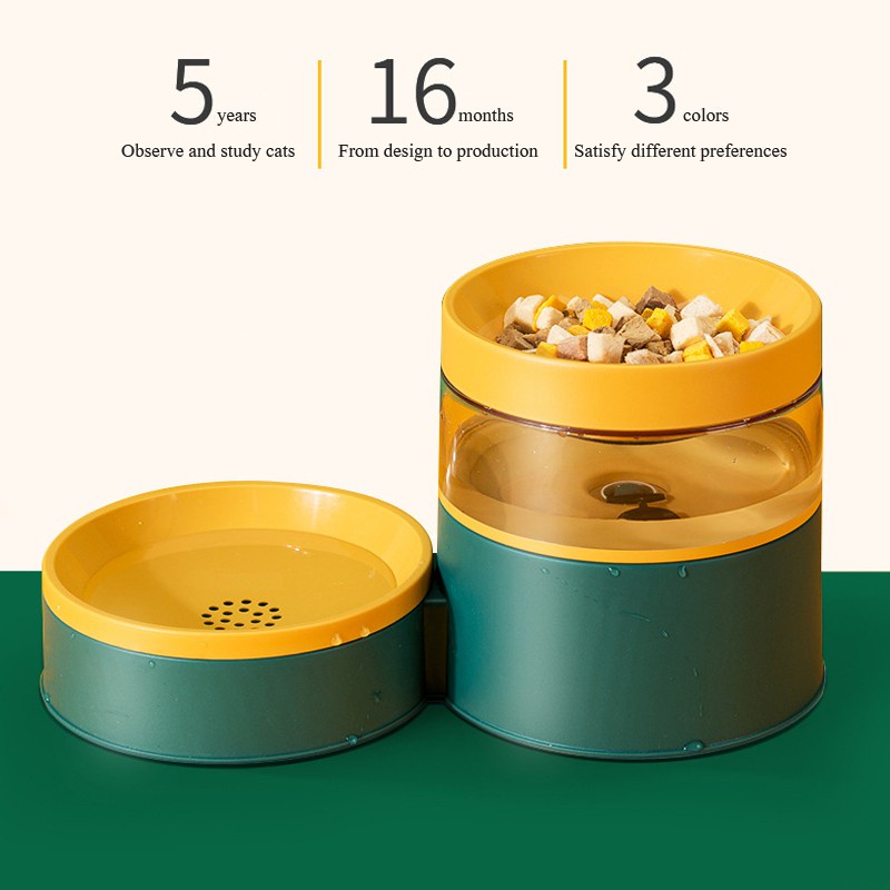 Tô 1L ĐựNg ThứC Ăn Cho Thú Cưng, MàU KẹO 3D
