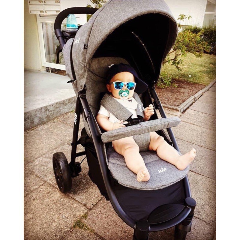 Xe đẩy gấp gọn cao cấp Joie Litetrax 4 Chromium, LITETRAX PRO W/ RC