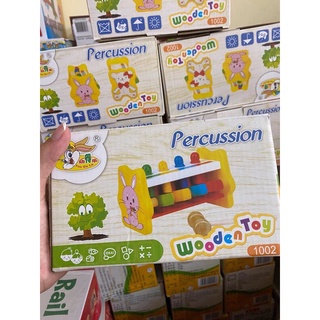 Đồ chơi đập chuột thỏ gỗ