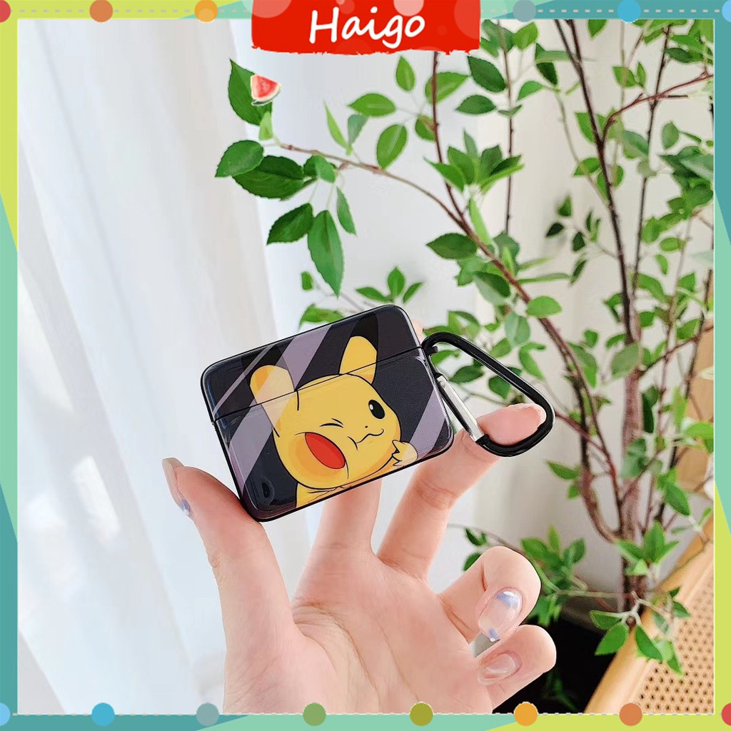 Soft Plastic Airpods 1/2/Pro - Cute POKEMON PIKACHCU Case suitable for Apple Airpods 1/2/Pro #HG393