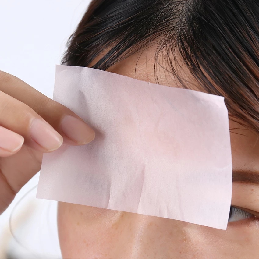 [Hàng mới về] Hộp 100 giấy thấm dầu cho da mặt