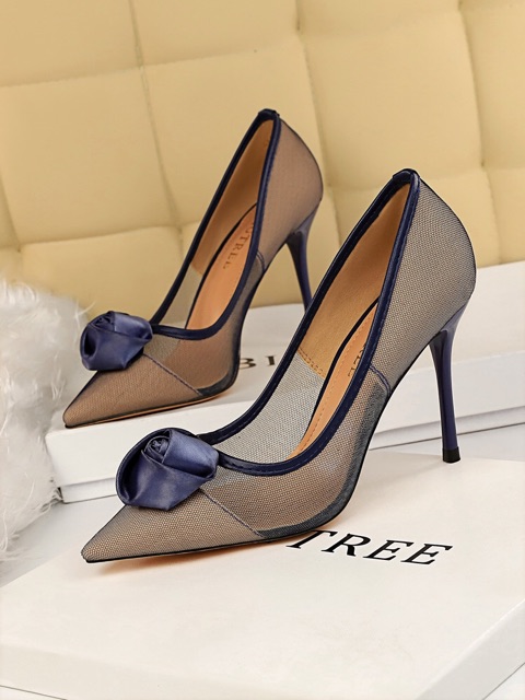 ❤️ HÀNG FULL BOX CÓ SẴN❤️ Giày đầm lưới 10cm