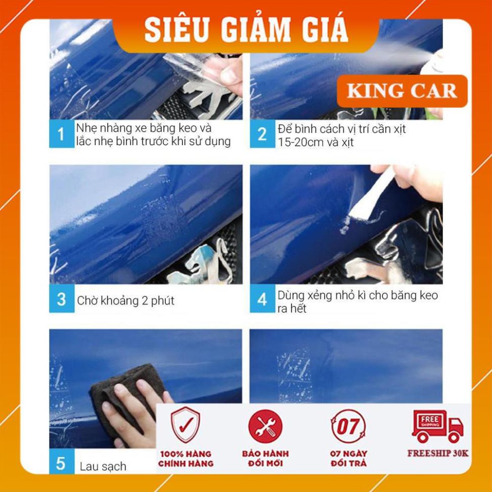 Bình xịt vệ sinh ô tô tẩy vết băng dính, nhựa đường - Dung dịch tẩy keo - Shop KingCar