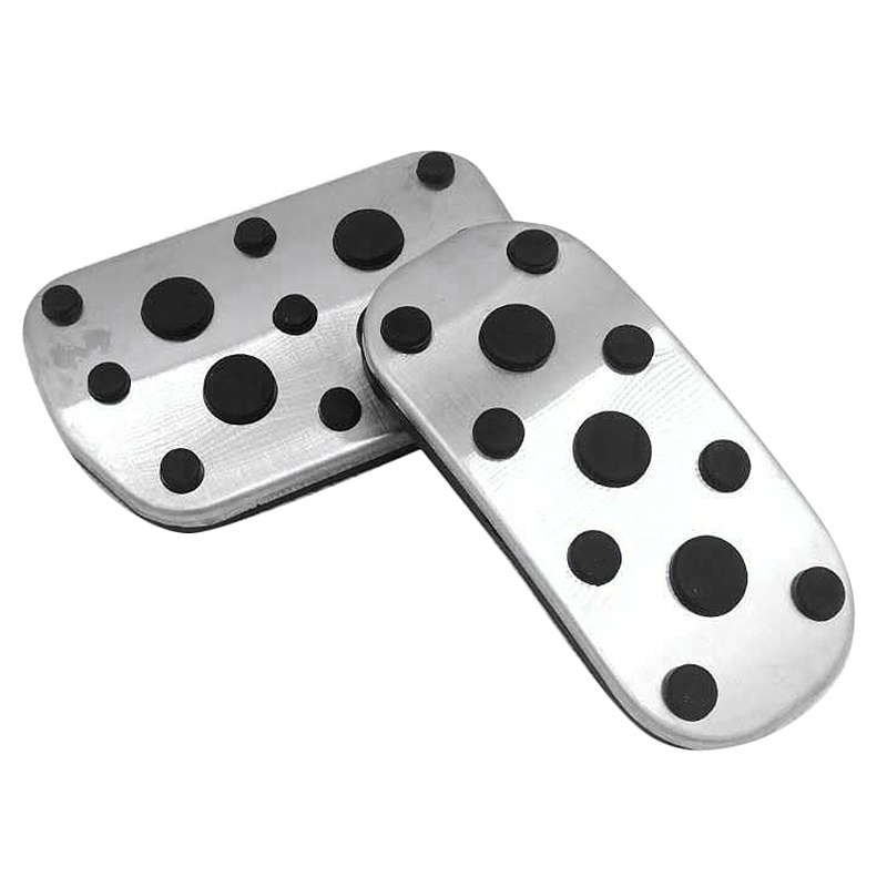 Bộ 2 Vỏ Bọc Bàn Đạp Phanh Bằng Thép Không Gỉ Cho Toyota C-HR CHR IZOA Corolla