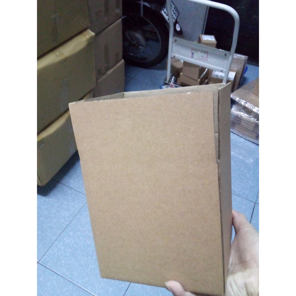 Hộp carton 15 x 13 x 15cm DOCONU. Thùng gói hàng cỡ nhỏ