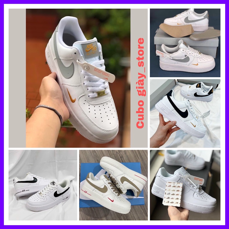 Giày Thể Thao Air Force 1 Low Tổng Hợp Các Màu Mới Hót Trend 2023 phong cách trẻ chung hàng full box bill