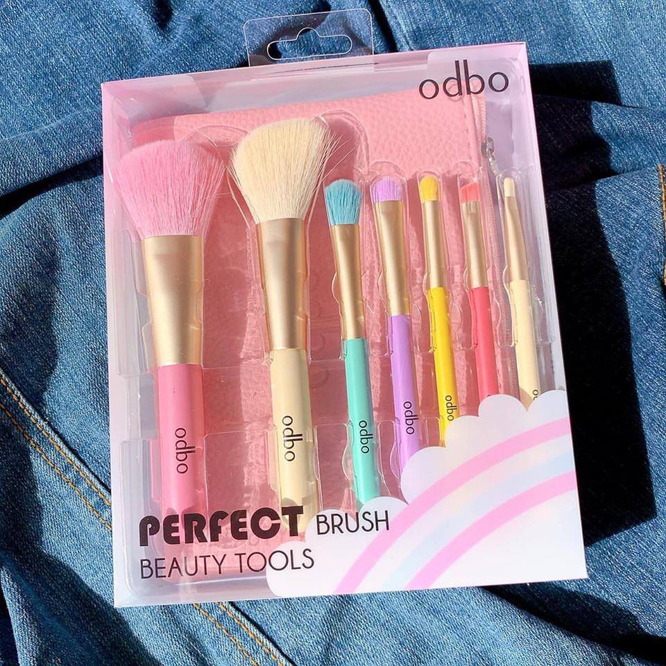 Bộ cọ 7 cây Odbo Perfect Brush Beauty Tools Cocolux