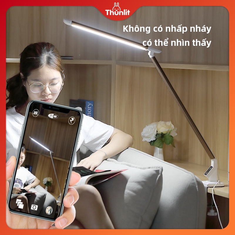 Đèn kẹp vàng Thunlit 12W plug-in 5 độ sáng