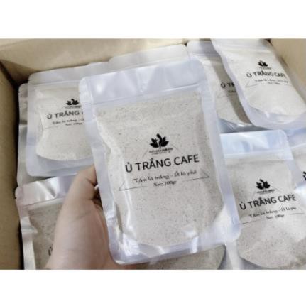 100gr Ủ TRẮNG CAFE, Ủ trắng cà phê (dùng cả face và body) handmade