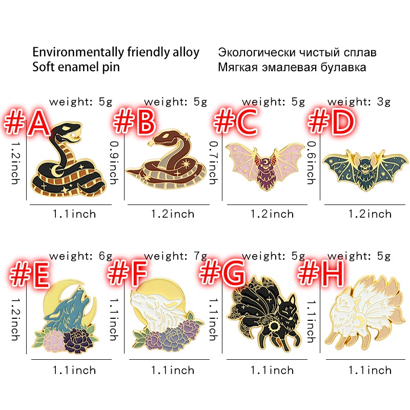 Ghim Cài Áo Hình Động Vật Hoạt Hình Dễ Thương