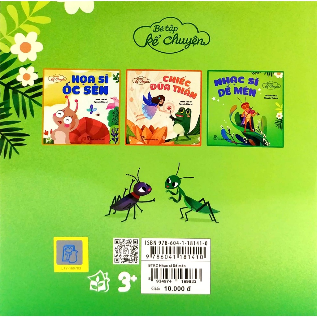 Sách - Bé Tập Kể Chuyện - Nhạc Sĩ Dế Mèn