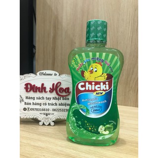 Nước súc miệng Chicki 250ml