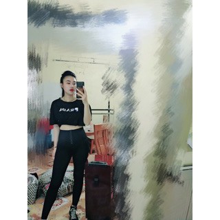 Quần trengging - quần legging gen bụng co dãn 4D nâng mông lửng, ngố siêu co dãn