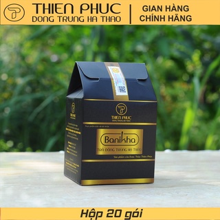 [Chính hãng] Trà đông trùng hạ thảo Banikha Thiên Phúc 20 gói