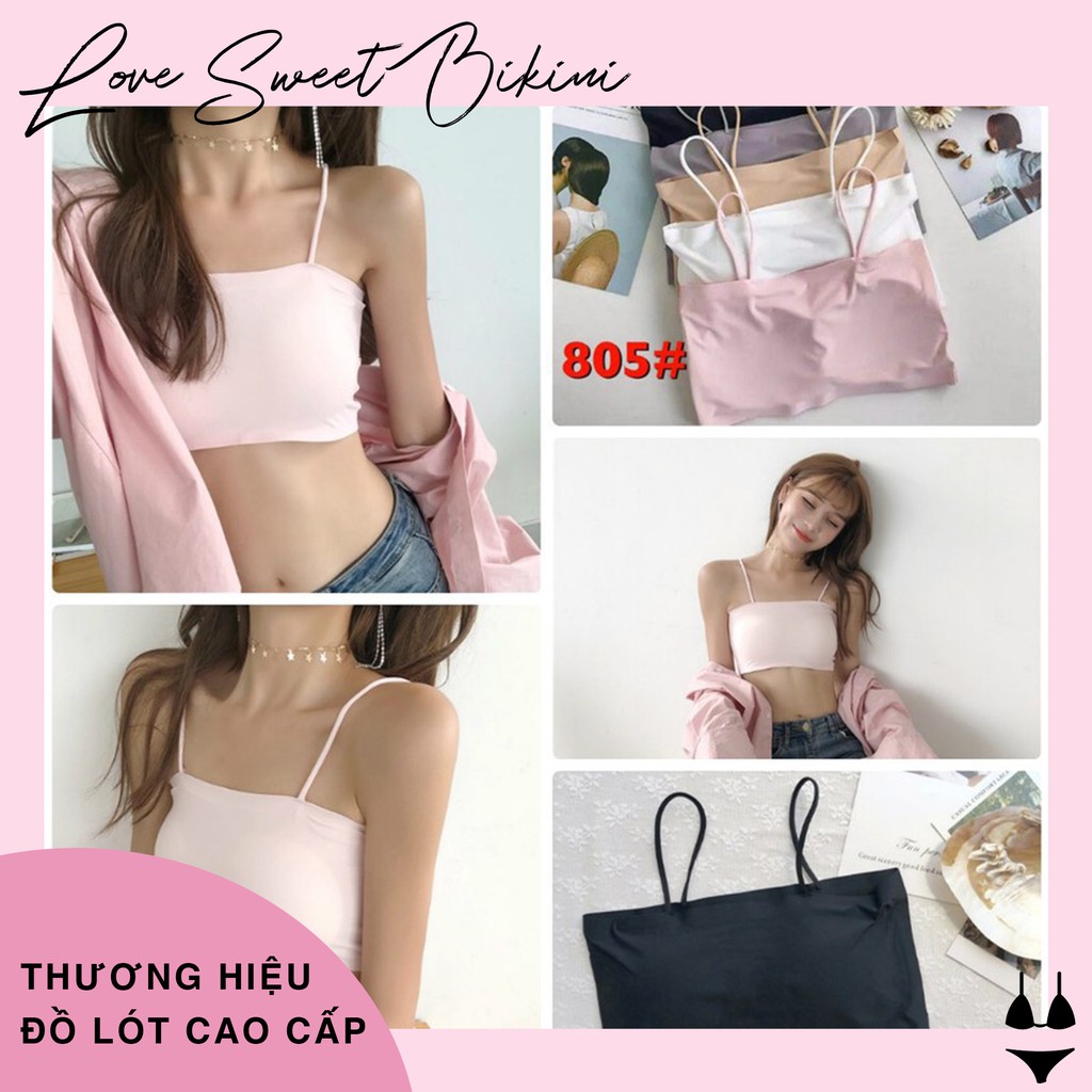 Áo Bra Quây Trơn Có Đệm Ngực 2 Dây | BigBuy360 - bigbuy360.vn