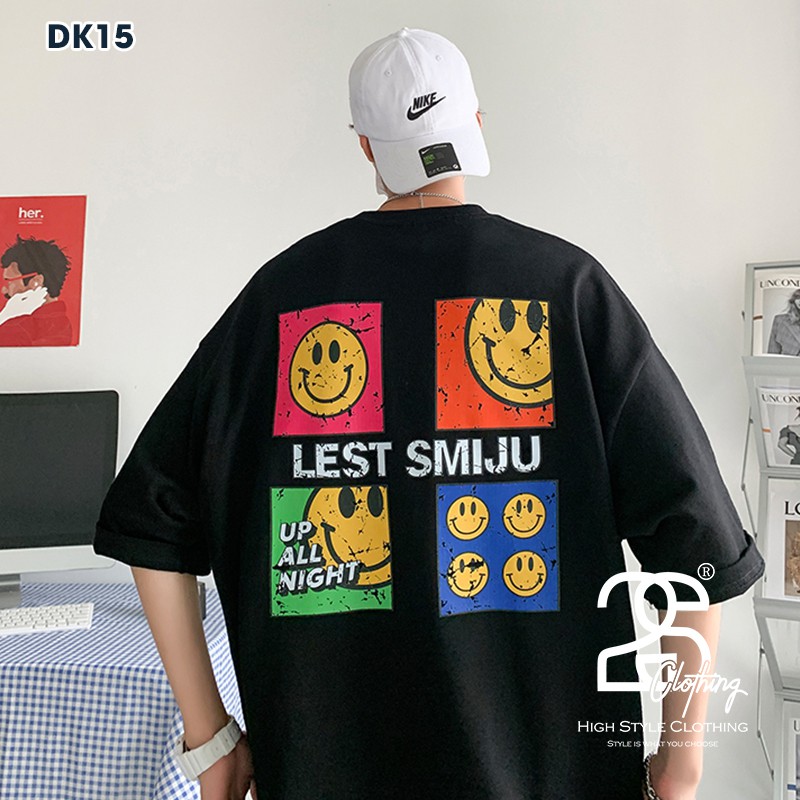 Áo Thun Unisex 2S Clothing - DK15 Form Rộng Tay Lỡ, Áo Phông Nam Nữ Freesize